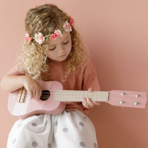 Húnar - little dutch guitar in pink