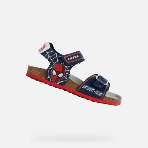 Anatomic Breathable Junior Sandal Created As Part Of The Partnership With Marvel For True Spider-Man Fans. The Upper Comes In Spidey’s Signature Colourway Of Navy-Blue And Red And Features The Superhero'S Mask As Well As Drawings Of Spider Webs. Crafted From A Leather-Effect Material, Ghita Is An Adjustable Piece Of Footwear With A Buckle Detail And Ankle Strap, Ensuring Well-Being And A Fun Aesthetic For The Whole Summer Season. &Lt;Div Class=&Quot;Accordion-Exploded Accordionpdpspecs Product-Actions__Specs Description-Element&Quot;&Gt; &Lt;Div Class=&Quot;Accordion-Item-Exploded Specs&Quot;&Gt; &Lt;Div Class=&Quot;Accordion-Title Description-Element-Title&Quot;&Gt; &Lt;Div Class=&Quot;Description-Element-Subtitle&Quot; Data-Seo-Label=&Quot;Characteristics&Quot;&Gt;Characteristics&Lt;/Div&Gt; &Lt;/Div&Gt; &Lt;Div Class=&Quot;Description-Element-Body Accordion-Content-Exploded&Quot;&Gt; &Lt;Div Class=&Quot;Custom-Field Feat-Wrap&Quot;&Gt; &Lt;Div Class=&Quot;Custom-Field__Icon-Label-Content&Quot;&Gt; &Lt;Div Class=&Quot;Label-Content&Quot;&Gt; &Lt;Ul&Gt; &Lt;Li&Gt;Breathability For The Outsole And A Feeling Of Well-Being For The Foot Are Guaranteed By Geox-Patented Systems.&Lt;/Li&Gt; &Lt;Li&Gt;Excellent Flexibility Guaranteed By The Flexy System Integrated Into The Tread.&Lt;/Li&Gt; &Lt;Li&Gt;Highly Wearable Piece Of Footwear That Delivers Superior Comfort Levels.&Lt;/Li&Gt; &Lt;Li&Gt;Antibacterial Footbed.&Lt;/Li&Gt; &Lt;Li&Gt;The Covering On The Footbed Has Been Made From Non-Toxic Chrome-Free Leather.&Lt;/Li&Gt; &Lt;Li&Gt;Closes With A Single Riptape, Making For An Easy Quick Entry.&Lt;/Li&Gt; &Lt;Li&Gt;The Removable Footbed Is Hygienic And Practical.&Lt;/Li&Gt; &Lt;/Ul&Gt; &Lt;/Div&Gt; &Lt;/Div&Gt; &Lt;/Div&Gt; &Lt;/Div&Gt; &Lt;/Div&Gt; &Lt;/Div&Gt; &Lt;Div Class=&Quot;Accordion Accordionpdpspecs Pdp-Composition Product-Actions__Specs Description-Element&Quot; Role=&Quot;Tablist&Quot; Data-Slide-Speed=&Quot;0&Quot; Data-Accordion=&Quot;&Quot; Data-Allow-All-Closed=&Quot;True&Quot; Data-Multi-Expand=&Quot;True&Quot; Data-I=&Quot;G1Eg5F-I&Quot;&Gt; &Lt;Div Class=&Quot;Accordion-Item Specs Is-Active&Quot; Data-Accordion-Item=&Quot;&Quot;&Gt; &Lt;Div Class=&Quot;Description-Element-Subtitle&Quot; Data-Seo-Label=&Quot;Composition&Quot;&Gt; &Lt;Div Class=&Quot;Custom-Field Feat-Wrap&Quot;&Gt; &Lt;Div Class=&Quot;Custom-Field__Icon-Label-Content&Quot;&Gt; &Lt;Div Class=&Quot;Label-Content&Quot;&Gt; &Lt;Div Class=&Quot;Description-Element-Subtitle&Quot; Data-Seo-Label=&Quot;Composition&Quot;&Gt;Composition&Lt;/Div&Gt; &Lt;Div Id=&Quot;63W4Kn-Accordion&Quot; Class=&Quot;Description-Element-Body Accordion-Content&Quot; Role=&Quot;Tabpanel&Quot; Data-Tab-Content=&Quot;&Quot; Aria-Labelledby=&Quot;63W4Kn-Accordion-Label&Quot; Aria-Hidden=&Quot;False&Quot;&Gt; &Lt;Div Class=&Quot;Custom-Field Feat-Wrap&Quot;&Gt; &Lt;Div Class=&Quot;Custom-Field__Icon-Label-Content&Quot;&Gt; &Lt;Div Class=&Quot;Label-Content&Quot;&Gt; &Lt;P Class=&Quot;Content&Quot;&Gt;Upper: 100% Synthetic Lining: 100% Textile&Lt;/P&Gt; &Lt;/Div&Gt; &Lt;/Div&Gt; &Lt;/Div&Gt; &Lt;Div Class=&Quot;Custom-Field Feat-Wrap&Quot;&Gt; &Lt;Div Class=&Quot;Custom-Field__Icon-Label-Content&Quot;&Gt; &Lt;Div Class=&Quot;Label-Content&Quot;&Gt; &Lt;P Class=&Quot;Content&Quot;&Gt;Outsole: 100% Synthetic Material Insole: 100% Leather&Lt;/P&Gt; &Lt;/Div&Gt; &Lt;/Div&Gt; &Lt;/Div&Gt; &Lt;/Div&Gt; &Lt;/Div&Gt; &Lt;/Div&Gt; &Lt;/Div&Gt; &Lt;/Div&Gt; &Lt;/Div&Gt; &Lt;/Div&Gt; - Húnar - Ec V20575 100