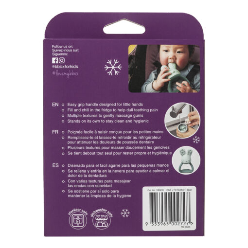 &Lt;Ul&Gt; &Lt;Li&Gt;Refillable Teether Offers Relief To Inflamed, Achy Gums&Lt;/Li&Gt; &Lt;Li&Gt;&Lt;Span Id=&Quot;&Quot;Ispasted&Quot;&Quot; Dir=&Quot;&Quot;Ltr&Quot;&Quot;&Gt;Chill In The Fridge (Not The Freezer!)&Lt;/Span&Gt;&Lt;/Li&Gt; &Lt;Li&Gt;Fill With Water And Ice To Provide Cooling Effect, No More Toxic Gels&Lt;/Li&Gt; &Lt;Li&Gt;Made From Quality, Non-Toxic Materials; Food-Grade Silicone Top And Pp Base&Lt;/Li&Gt; &Lt;Li&Gt;Suitable From 3 Months And Through The Varied Stages Of The Teething Journey&Lt;/Li&Gt; &Lt;Li&Gt;Shaped And Textured To Provide Massaging Relief For Front, Middle And Back Gums&Lt;/Li&Gt; &Lt;Li&Gt;Lightweight And Easy To Grasp From Any Direction&Lt;/Li&Gt; &Lt;Li&Gt;Multi-Sensory Design&Lt;/Li&Gt; &Lt;Li&Gt;Dishwasher (Top Rack Only). &Lt;Span Id=&Quot;&Quot;Ispasted&Quot;&Quot; Dir=&Quot;&Quot;Ltr&Quot;&Quot;&Gt;&Lt;Strong&Gt;Do Not Microwave Sterilise. &Lt;/Strong&Gt;&Lt;/Span&Gt;&Lt;/Li&Gt; &Lt;/Ul&Gt; - Húnar - Chill Fill Teether Pack Sage Back