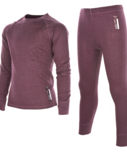 Merino ullarföt jr - Dry Rose