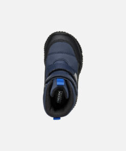 &Lt;P&Gt;Comfortable Waterproof Padded Ankle Boot For Babies With A Practical Double-Riptape Closure. Cast In A Combination Of Navy And Royal Blue, This Version Of Baltic Abx Offers The Utmost Protection, Even When The Weather Gets Bitterly Cold And It Pours With Rain. It Has Been Crafted From Nylon And A Leather-Effect Material And Rests On A Highly Gripping Outsole, Making It The Ultimate Choice For Little Explorers Who Love The Open Air.&Lt;/P&Gt; - Húnar - Ec Y30560 50