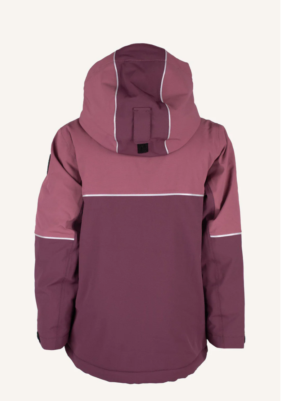 Kuldaúlpa Alpine - Dry rose/plum 2 - Húnar Kuldaúlpa Alpine - Dry Rose/Plum - Image 2