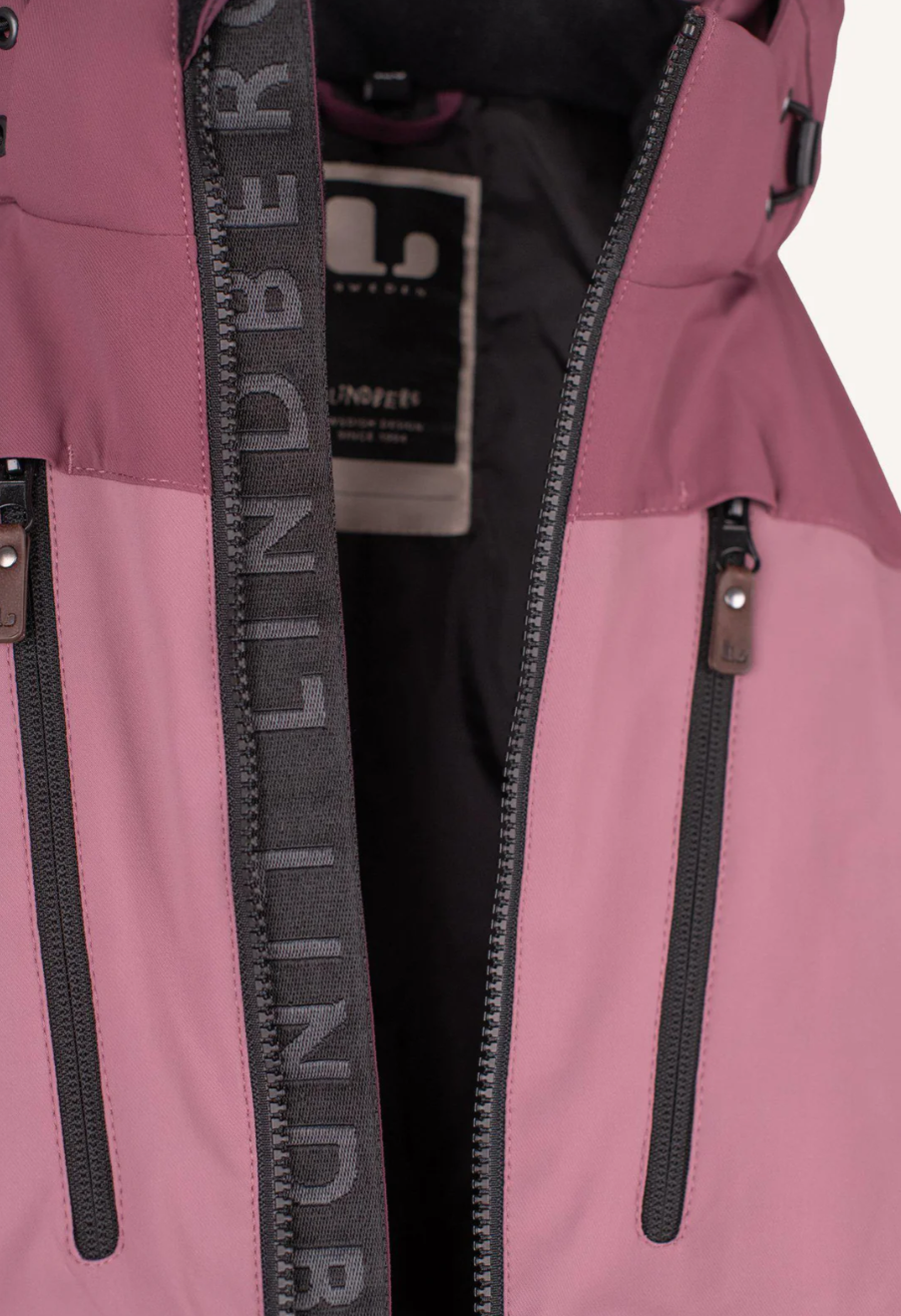 Kuldaúlpa Alpine - Dry rose/plum 3 - Húnar Kuldaúlpa Alpine - Dry Rose/Plum - Image 3