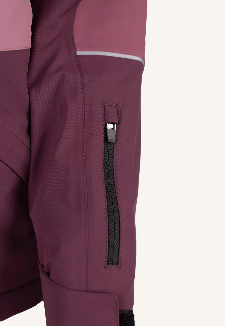 Kuldaúlpa Alpine - Dry rose/plum 4 - Húnar Kuldaúlpa Alpine - Dry Rose/Plum - Image 4