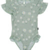 Sundbolur Gracie - Green/WHT 8 - Húnar A Comfortable Swimsuit Diaper That Have A Sun Protection Fabric With Upf 50+. Perfect To Use Outside During Summer As Well As Inside, In The Pool. The Soft, Elastic Bands Makes It Well-Fitted And Gives The Baby Maximum Freedom Of Movement. The Product Is Oeko-Tex® Standard 100 Certified. ≪Ul≫ ≪Li≫≪Strong≫Surface Treatment:≪/Strong≫ Sun Protection (Upf) 50+≪/Li≫ ≪Li≫≪Strong≫Material:≪/Strong≫ 83% Nylon, 17% Elastane, Oeko-Tex® Standard 100≪/Li≫ ≪Li≫≪Strong≫Washing Advice:≪/Strong≫ 30 Degrees (Mild Process)≪/Li≫ ≪/Ul≫ - Húnar - 3507 1011 F1 1